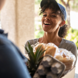 Deliver food to members of the community who are too frightened to leave their homes